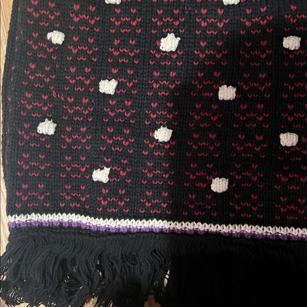 NWT LULUS Knit Cotton Fringe Mini Skirt - Picture 7 of 7